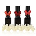 thumbnail image 2 of 100pcs white and 100x Clear shamjiam Anillo de exhibición de colores de gel UV, 2 of 9