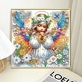 thumbnail image 6 of Praying Wings Angel Diamond Art Painting Kit, 6 of 7