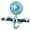 Blue, variant on Battery Operated Stroller Fan Flexible Tripod Clip On Fan with 3 Speeds and Rotatable Handheld Personal Fans for Car Seat Crib Bike Treadmill (Blue)