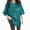 A47-Green, variant on Women Casual Daily T-Shirts Round Neck Short Sleeve Loose Tee Tops