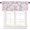 Cherry Blossomshoe6378, variant on Valance for Windows Polyester Semi Sheer Valances for Living Room Bathroom Bedroom, Japan Style Pink Cherry Blossoms and Wave Clouds Kitchen Window Valance Rod Pocket Valance Curtains 54x18 Inches
