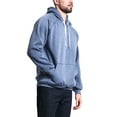 thumbnail image 4 of G-Style USA Men's Heavyweight Sweatshirt Fleece Pullover Hoodie MH13101 - Heather Denim - 2X-Large, 4 of 6