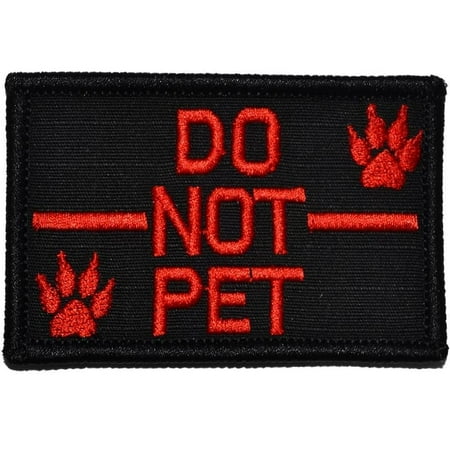 Do Not Pet, K9 Service Dog - 2x3 Patch