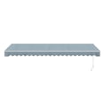thumbnail image 3 of ALEKO Motorized Retractable 16 x 10 feet Home Patio Awning Sunshade Sky Blue, 3 of 7