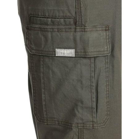 wrangler men's stretch taper leg regular fit cargo pant