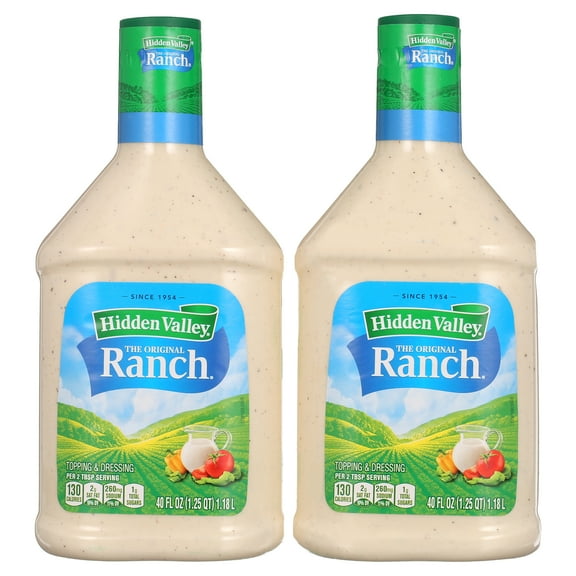 Hidden Valley Original Ranch Dressing, 40 fl oz, 2 Count