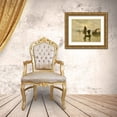 thumbnail image 3 of Boggs, Frank 32x26 Gold Ornate Wood Framed with Double Matting Museum Art Print Titled - Harbor Scene, 3 of 4