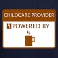 thumbnail image 3 of CafePress - Childcare Provider Powered By Coffee Hoodie (Dark) - Pullover Hoodie, Classic, Comfortable Hooded Sweatshirt, 3 of 4