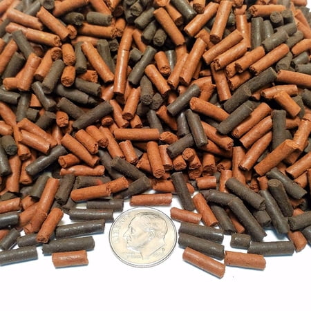 Aquatic Foods California Blackworm & Earthworm Sinking Sticks Blend - 2-lbs…GB-310