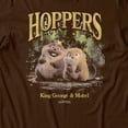 thumbnail image 3 of Disney Pixar Hoppers Forest Photo Men's T Shirt (Dark Chocolate, S-3XL), 3 of 4