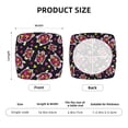 thumbnail image 6 of Fotbe Ladybug Velvet Stretch Couch Cushion Cover Plush Cushion Slipcover for Chair Cushion Furniture Protector Seat Cushion Sofa Cover-16.9in, 6 of 9