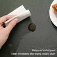thumbnail image 4 of 4 Pcs Wedge Placemats For Round Table ,waterproof Pu Leather Mats For Stain Resistant Xmas Placemats, 4 of 5