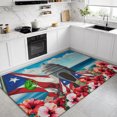 Puerto Rican Rug Designs Puerto Rico Area Rug 4'x6', Flag Frog Star Stripes Architecture Althea ...
