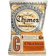 Chimes Ginger Chews Orange 5 oz Bag
