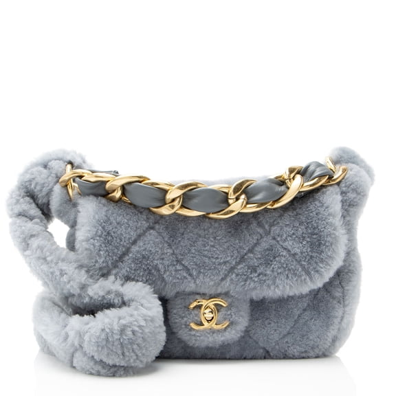 Pre-Owned Chanel Shearling Coconing Flap Bag