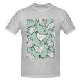thumbnail image 4 of Bingfone Hand Drawn Chickens Men'S Loose Fit Short-Sleeve Pocket T-Shirt, 4 of 7