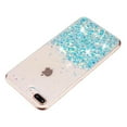 thumbnail image 3 of Case for iPhone 8 Plus / iPhone 7 Plus, Luminous Fashionable Trendy Shiny Glitter Phone Cover, Gradient Non-Yellowing Shockproof with Glamorous Shimmering Protection Case, Blue, 3 of 6