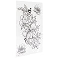 thumbnail image 3 of Fake  Stickers Temporary  Women Waterproof Flower Long Lasting Body Fake  Stickers, 3 of 8