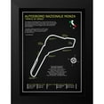thumbnail image 2 of Rogan, Mark 12x14 Black Modern Framed Museum Art Print Titled - Autodromo Nazionale Monza BL, 2 of 5