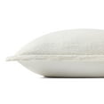 thumbnail image 3 of Chris Loves Julia x Loloi Morris White 22'' x 22'' Decorative Pillow, 3 of 4