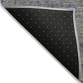 thumbnail image 3 of 3' X 5' Fern Green And Purple Oriental Washable Indoor Outdoor Area Rug, 3 of 5