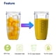 thumbnail image 3 of Set de Accesorios para Licuadora GahsElec con Vasos de 950 ml y Cuchillas, 3 of 8