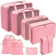 thumbnail image 1 of Juego organizador de viaje de 8 piezas: ¡cubos de embalaje para un viaje eficiente! Bolsa ordenada para zapatos, 1 of 9