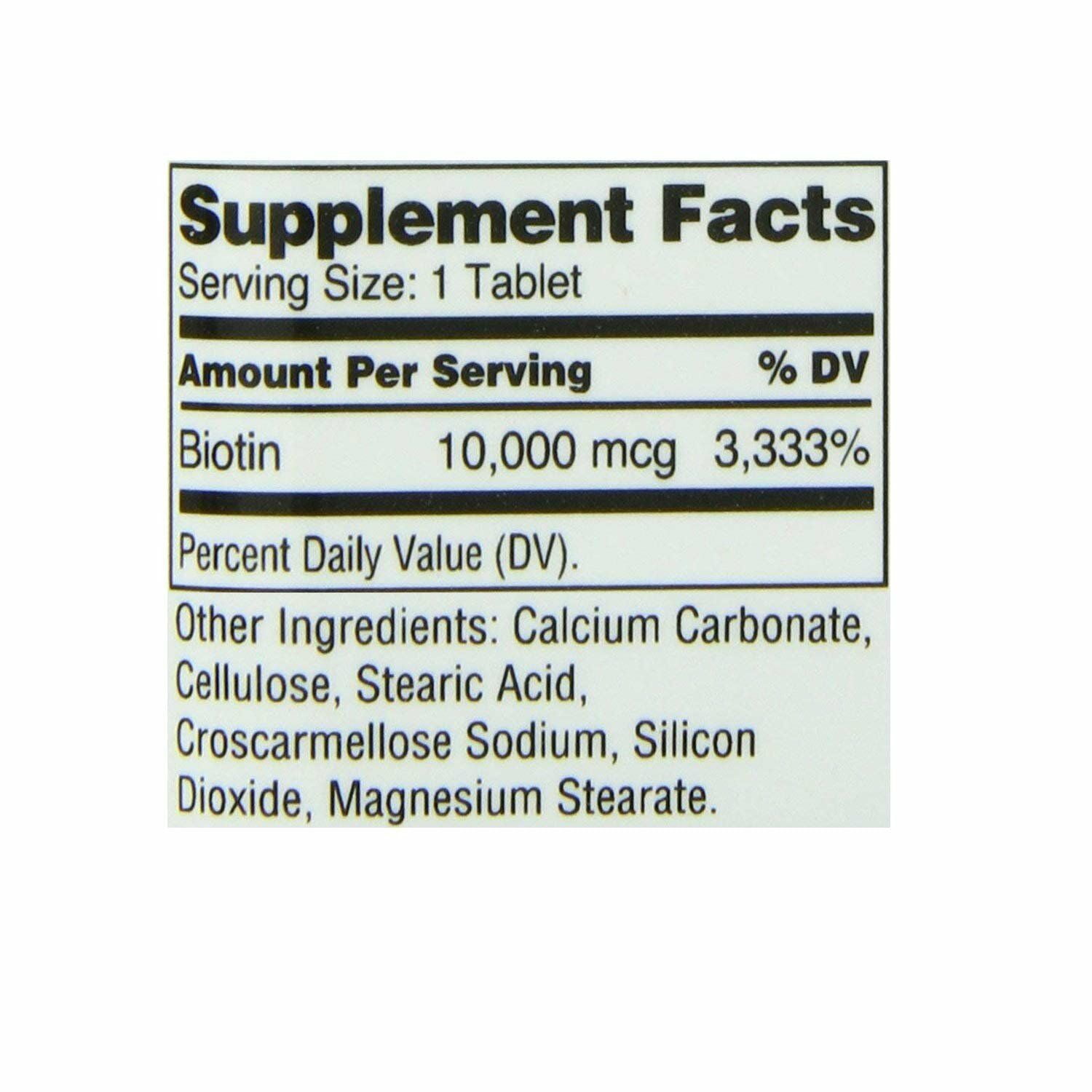 21st Century Ultra Potency Biotin 10,000mcg, B-Complex Vit, 120ct, 4-Pack