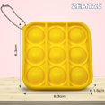 thumbnail image 2 of shiyou-Mini Pop Push it Porte-Clés Jouet Anti-Stress - Petit Popper - Bulle Simple Dimple, 2 of 4