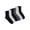Black/Lettuce Edge, variant on Women's Ribbed Mid Crew Socks, 6-Pack, Women's, Shoe Sizes 4-10