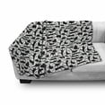 thumbnail image 3 of Cat Soft Flannel Fleece Throw Blanket, Cats Yellow Eyes in Different Positions Paw Traces Playful Feline Animal, Cozy Plush for Indoor and Outdoor Use, 50" x 60", Black White, by Ambesonne, 3 of 6