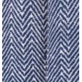 thumbnail image 2 of Design Imports CAMZ34283 Couverture Jetée à Chevrons Nautique Bleue Tissée à la Main, 2 of 11