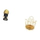 thumbnail image 5 of Estatua de mujer africana,Estante de oficina con estatua de mujer africana,Adorno de figura de resina delicado para el hogar,Porta tazas,Portavasos de café para encimera Organizador de tazas, 5 of 8