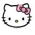 Hello Kitty Face Foil Balloons 13"x15" - Walmart.com