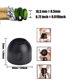 thumbnail image 2 of Kork hasta Vin & Champagne - Champagneflaska / Flaska / Vinflaska Negro 1 paquete, 2 of 3