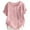 Pink, variant on BLVB Girl's Cotton Linen Short Sleeve T Shirts Crewneck Loose Tunic Tops Casual Button Blouses Kids Summer Clothes