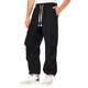 thumbnail image 1 of Pantalones holgados de pierna ancha para hombre, para actividades al aire libre: mono de primavera-otoño, tejido transpirable, para senderismo y acampada informal., 1 of 8