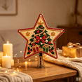 thumbnail image 3 of Pearl Diamond Art Christmas Tree Topper Kit, Enjoyable Beginner-Friendly Activity That Result in a Gorgeous Handmade Keepsake for Christmas and Holiday Seasons (Christmas Tree), 3 of 3