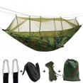thumbnail image 2 of Clearance! EQWLJWE Camping Hammock,Portable Hammock with Mosquito Net,2 Person Hammock Tent Lightweight Hammock with 2 Tree Straps Swing Hammock Bed for Outdoor Backpacking Backyard Hiking, 2 of 9