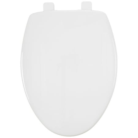 Mayfair Elongated Toilet Seat with Sta-Tite (Best Toilet Seat For Heavy People)