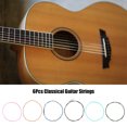 thumbnail image 4 of Colorful Guitar String,6Pcs/Set Colorful Normal Tension Classical Guitar String Guitar String Smooth Operation, 4 of 8