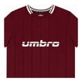 thumbnail image 3 of Playera Umbro para Hombre Manga Corta Cuello Redondo Vino Talla EG, 3 of 4