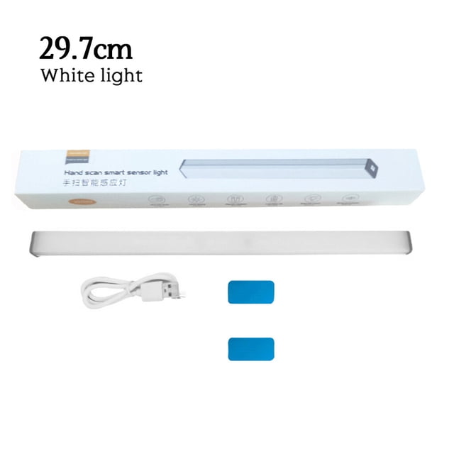 Advancent Barra de luz LED, armario recargable, Sensor de iluminación, lámpara de noche pequeña para hogar inteligente Iluminación y accesorios