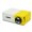 Yellow, variant on Fall Saving Lignoak Mini Handheld Led Projector Home&Gaming Yellow