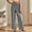 GY2, variant on Women's Casual Pants Drawstring Striped Elastic Waist Straight Leg Trousers Trendy Loose Fit Summer Vacation Joggers with Pockets