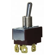Eaton Toggle Switch,DPST,10A @ 250V,Screw  7560K5
