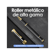 thumbnail image 3 of Pluma De Acero Con Recambio Y Caja acero Malubero Gris, 3 of 5