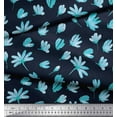 thumbnail image 2 of Soimoi Moss Georgette Fabric Artistic Flower Printed Craft Fabric by The Yard 42 Inch Wide, 2 of 3