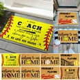 Fun Front Door Game Mat Farmhouse Front Door Decorative