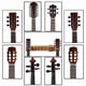 thumbnail image 5 of Soporte de suspensión de para guitarra, soporte para guitarra, para shamjiam soporte de suspensión de pared, 5 of 8